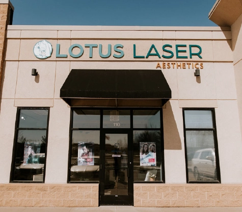 Front entrance of Lotus Laser Aesthetics clinic