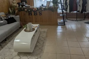 Front desk area of Hidden Beauty Studio